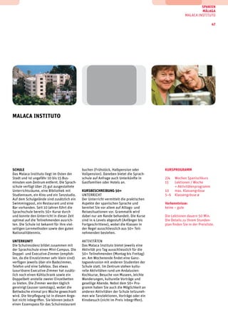 sprachen.ch - Sprachaufenthalte 50Plus