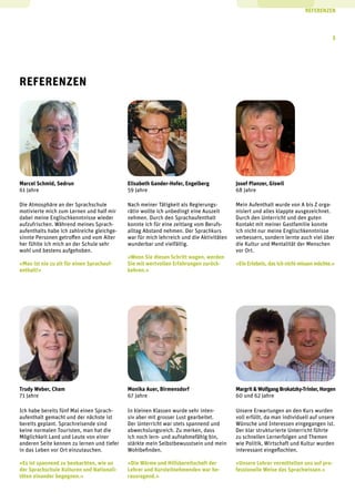 sprachen.ch - Sprachaufenthalte 50Plus