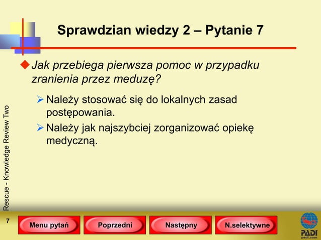 Sprawdzian wiedzy 2 | PPT