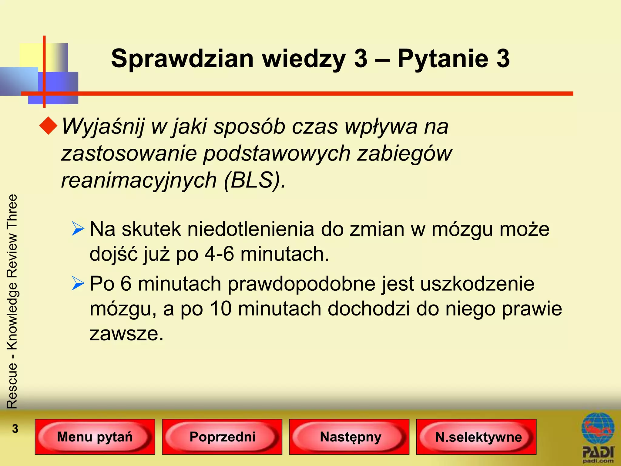 Sprawdzian wiedzy 3