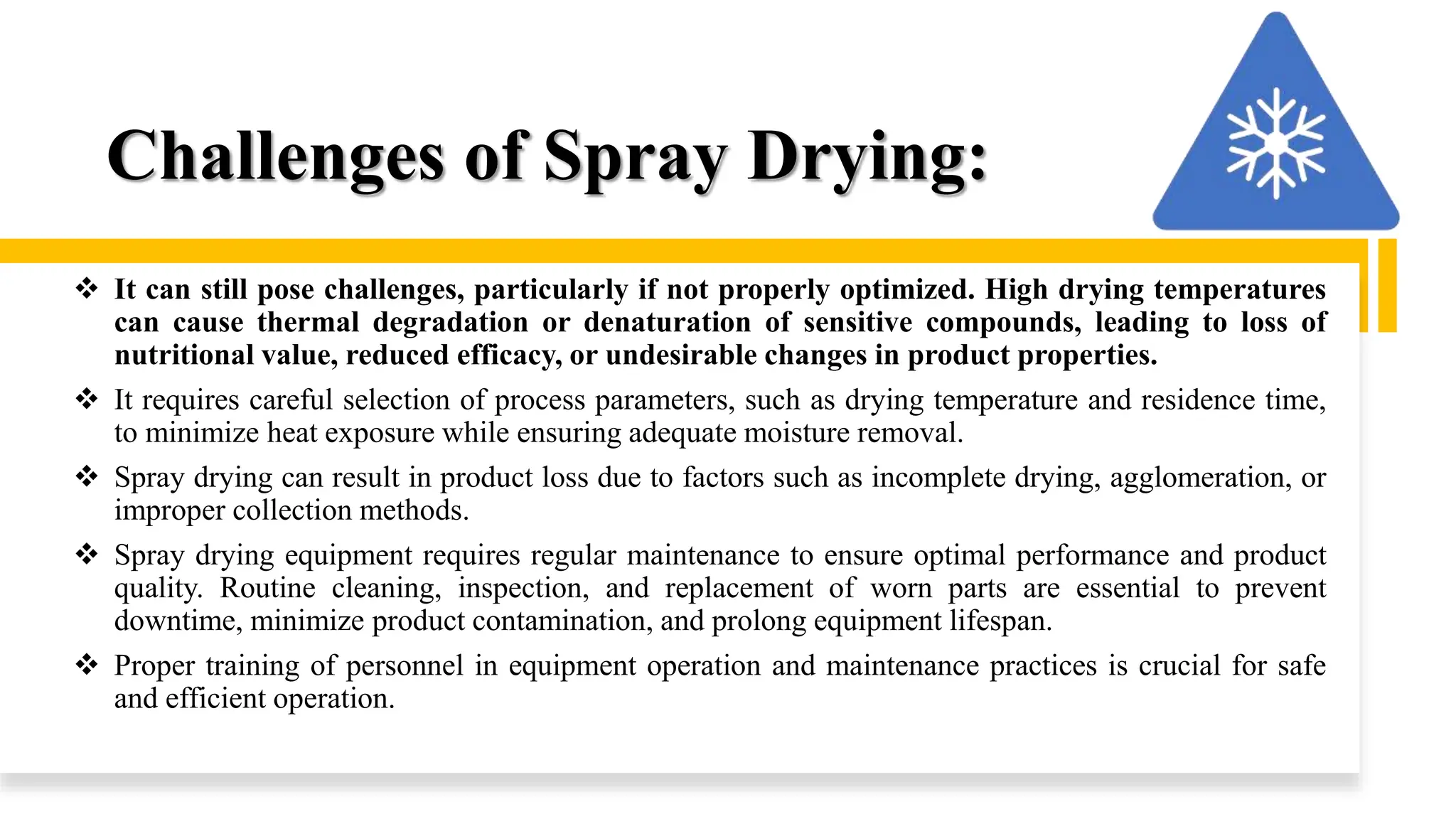 Spray Drying: a comprehensive presentation.pptx | Chemistry | Science