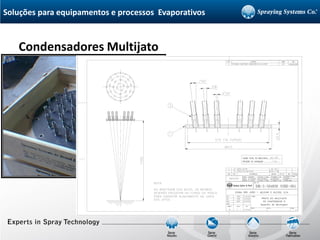 Condensadores Multijato
Soluções para equipamentos e processos Evaporativos
 