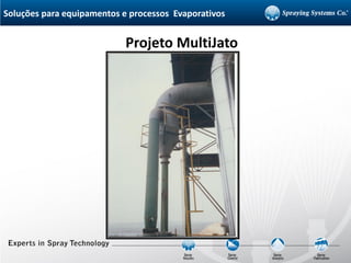 Projeto MultiJato
Soluções para equipamentos e processos Evaporativos
 