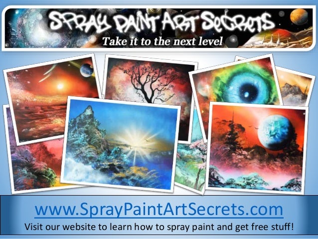 Spray Paint Art Photos By Alisa Amor - Spray Paint Art Secrets
