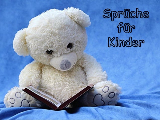 Sprüche für kinder