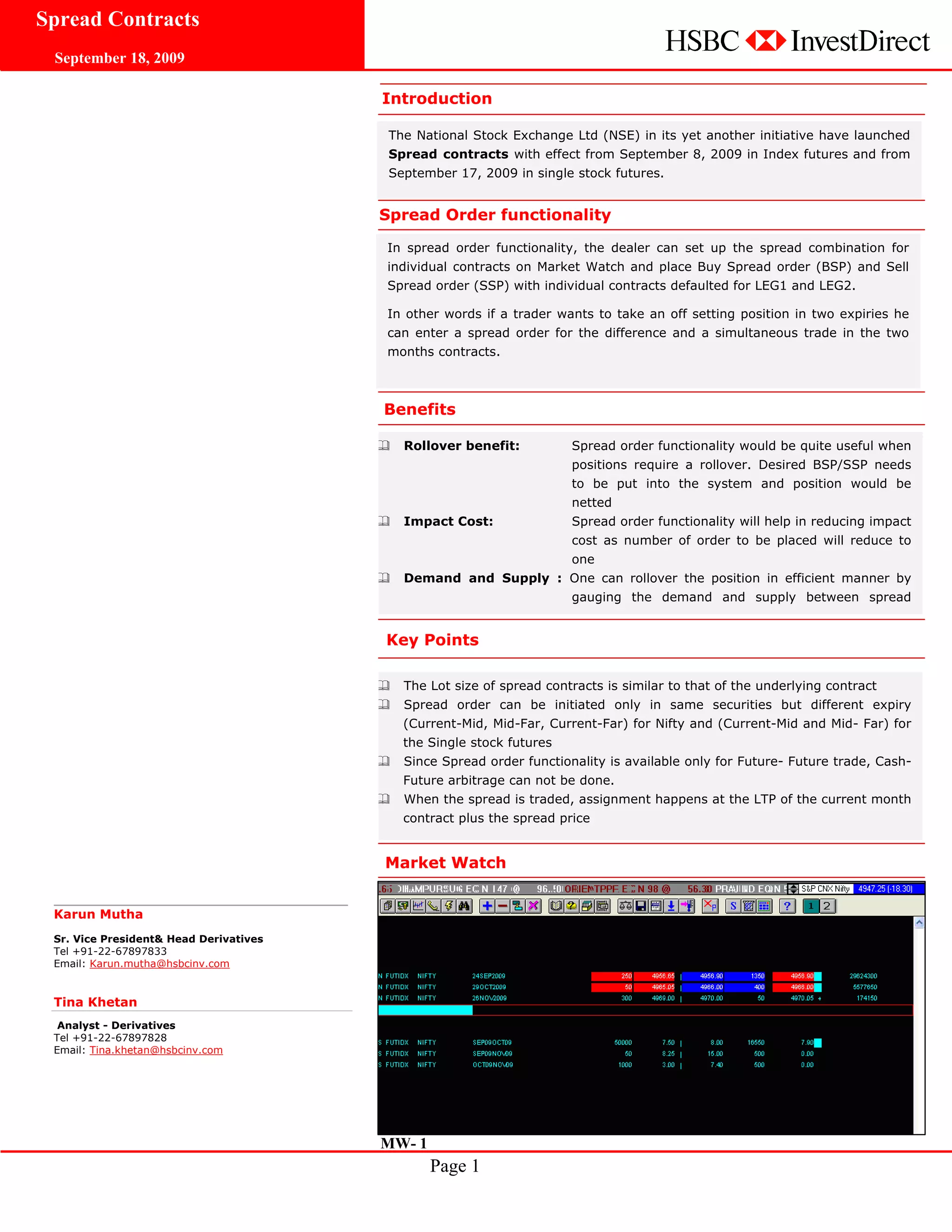 Spread contract pdf stocks and bonds personal investing