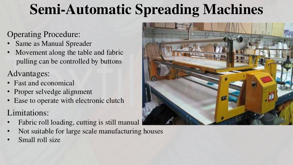 Fabric Spreading and Cutting Machines