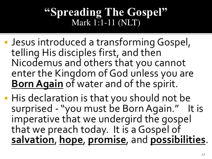 Spreading the gospel 022912