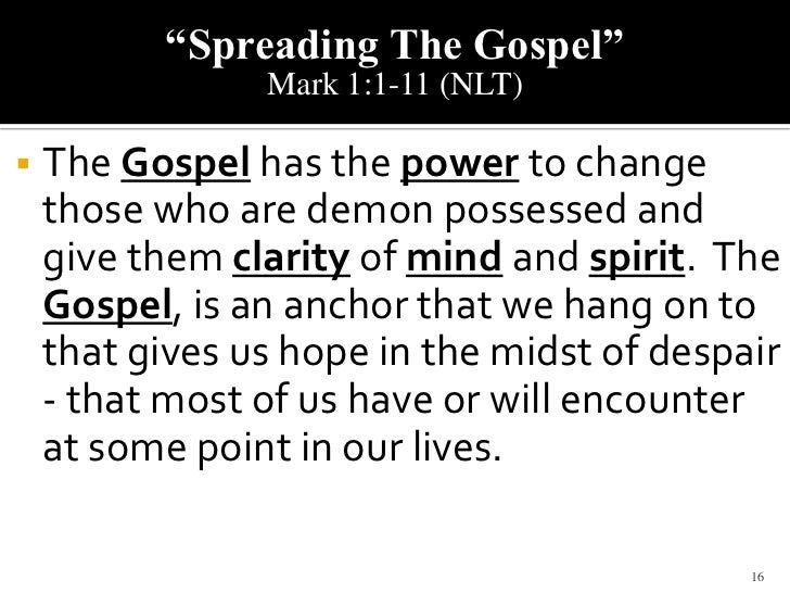 Spreading the gospel 022912