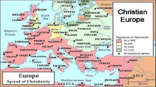 spread of christianity in europe