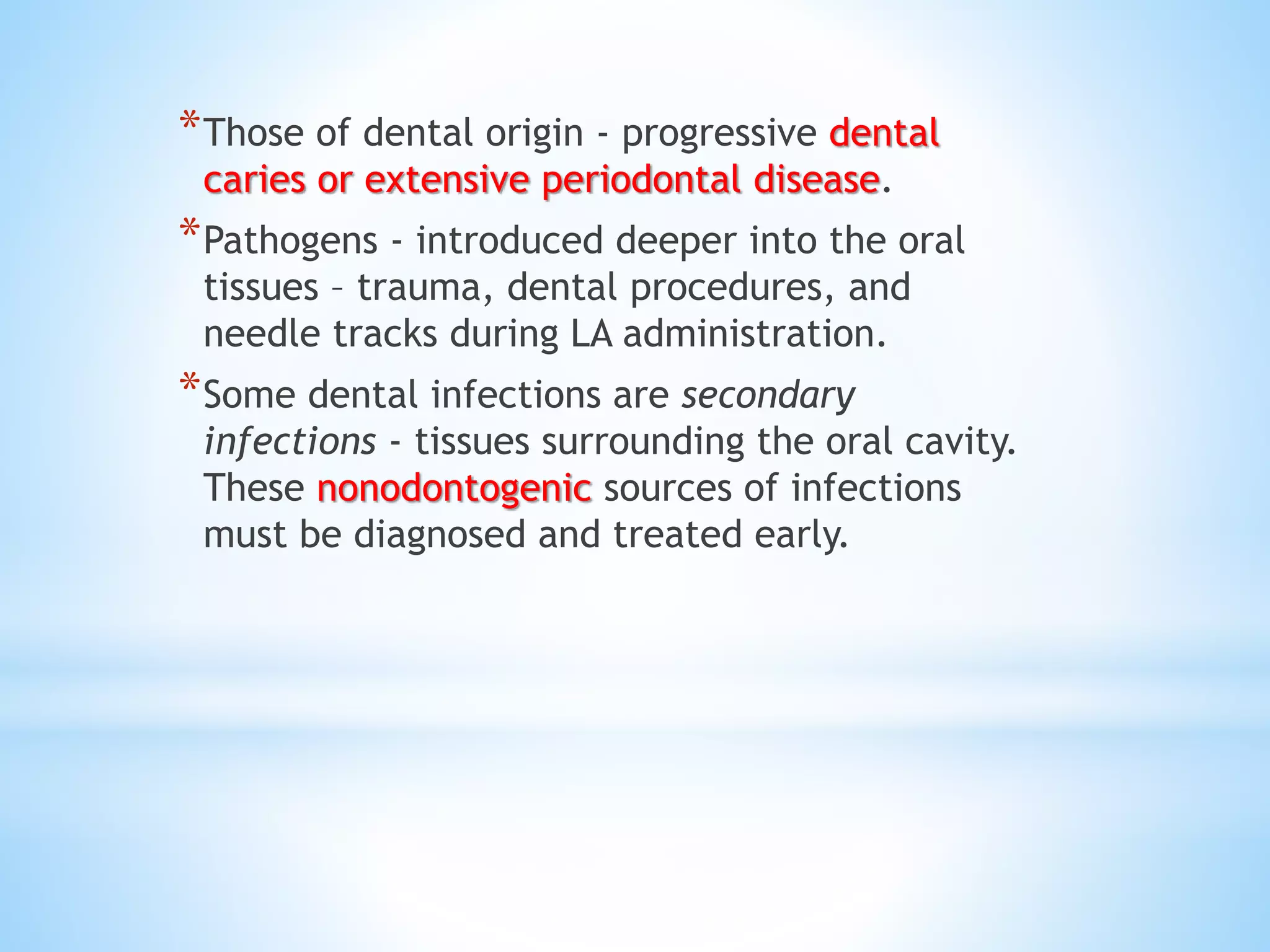 Spread of infection | PPTX