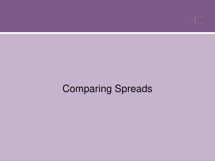 Option Spreads