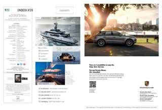 CONTENTS
52
International Yachting magazine
Special Edition | AUTUMN 2015
EDITORIAL
	 Off Shore	 Team
	 EDITOR IN CHIEF	 Gerasimos Gerolimatos
	 DEPUTY EDITOR 	 Nicole Stavrou
		 Dimitra Chronopoulou
	 SAILING EDITOR	 Alex Galanakis
	 TECHNICAL EDITOR	 Panayiotis Skiathitis
		 Yannis Kalatzis
	 ART DIRECTOR	 Nikos Alafodimos
	 JUNIOR CREATIVE 	 Nadia Fragoulopoulou
	 CONTRIBUTING EDITOR	 Kostas Manthos
		 Shore	 Team
	 ECO EDITOR	 Katerina Perraki
		 (Msc Env. Mngt)
	 LIFE & STYLE	 Andro.gr
	 DESIGN	 Michael Bakas
		 (Msc Arch.)
	 METEO	 Athanassios Argiriou
		 (Phd Ass. Prof.)
	 AUTO	 Vangelis Petrakis, Car&Driver
	 RESTO	 Panos Deligiannis
	
PHOTOGRAPHY
	 Nikolas Kominis
		 Katerina Avgerinou
		 Christos Petropoulos
	 accountS MANAGER	 Panagiotis Psyllas
	 TRANSLATIONS	 Chara Martzoukou
Carbon Free Press
Marketing & Communications
www.carbonfreepress.gr | info@carbonfreepress.gr
Tel.: +30 211 1204349
For all enquiries please visit www. skipperondeck.gr
Skipper OnDeck is published 4 times a year by Carbon Free Press,
Pikrodafnis 1, Palaio Faliro, Greece. Copyright © Carbon Free
Press | Skipper OnDeck. ALL RIGHTS RESERVED. Reproduction
in whole or in part by any means without prior written permission
from the publisher is strictly prohibited. Great care has been taken
throughout magazine to be accurate, but the publisher cannot accept
any responsibility for any errors or omissions which might occur.
Legal Editor: Nota Katsiroumba, Attorney-at-Law.
ISSN 2241-9543
Printing
Lavriou Ave (20th km) 19400 Koropi
E-mail: info@irisprinting.gr
ESTER III
cover photo Klaus Jordan
	06	Editorial
08	Bookmarks
	12	Calendar
14	Meteo
16	CURRENTS
tel: +30 211 1204363, fax: +30 210 98 32122
mail: info@skipperondeck.gr, web: www.skipperondeck.gr
58
38	In Preview FincantieriOttantacinque
52	SAILing YACHT Claasen Atalante 127
58	day cruiser Blue Ice Evo 43
64	luxury tender Wajer 38S
70	technical refitting Ferretti 760
The Yachts
The first Truly
Classic 127
Atalante has
been delivered by
Claasen Shipyards
to a delighted
repeat client
ESTER III
the epitome of
yacht building
craftsmanship
The new multi-purpose
vessel by Evo Yachts
has arrived
44
SOCIAL MEDIA
To receive breaking
news daily, download the
Skipper OnDeck app
#39
C
M
Y
CM
MY
CY
CMY
K
 