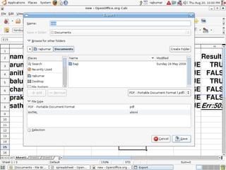 OpenOffice Spreadsheet | PDF