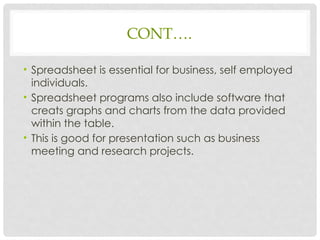 An introduction to spreadsheet application.pptx