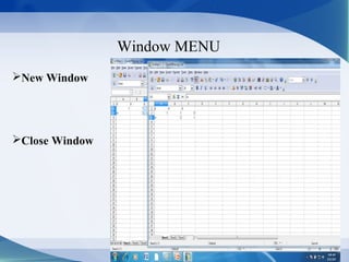 Window MENU
New Window
Close Window
 