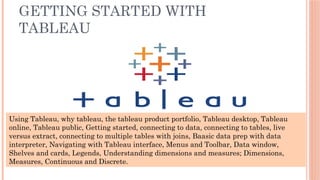 spreadsheet module 3.pptx data nanalytics and tableau | PPTX