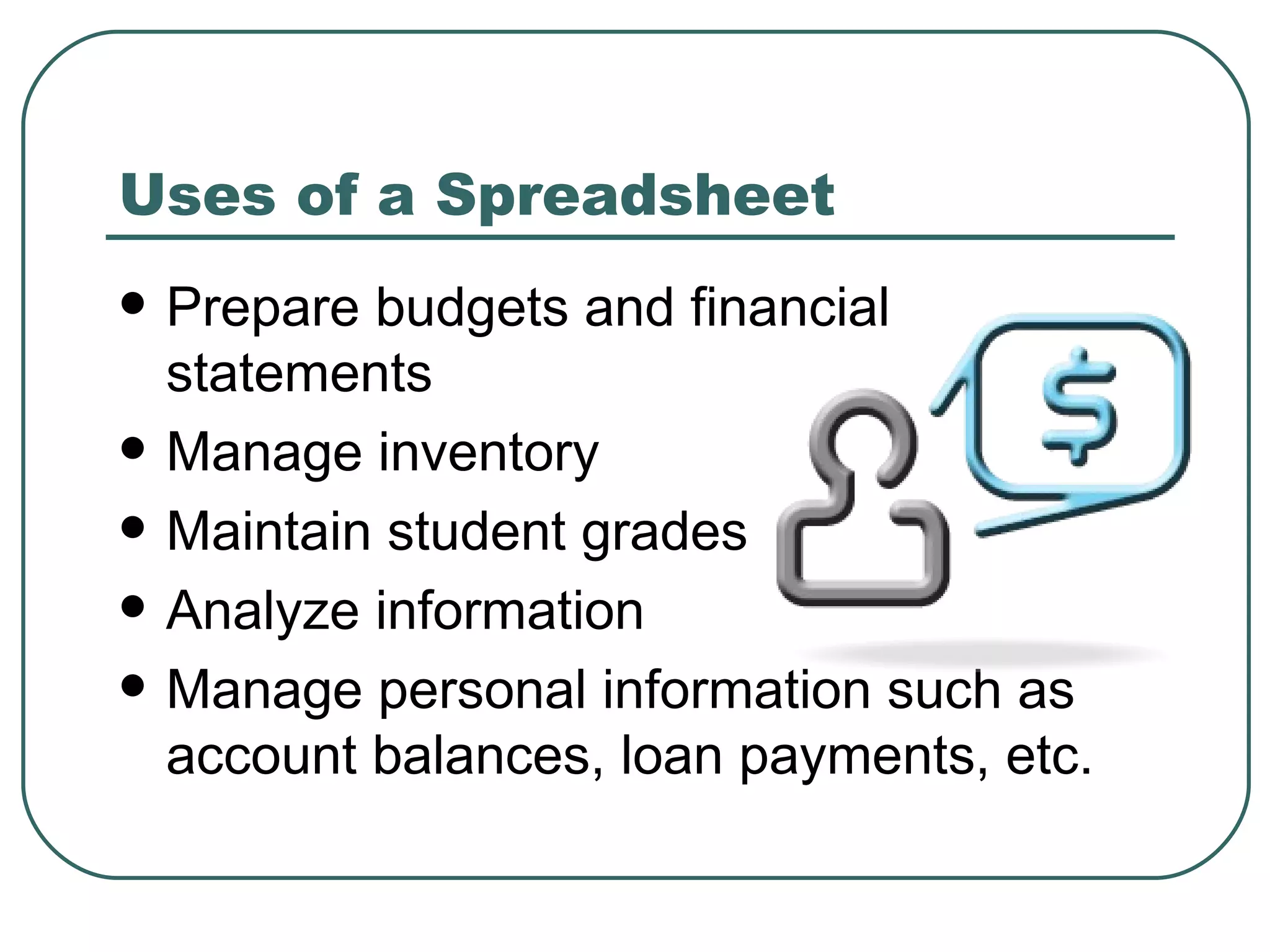 Spreadsheets 101 | PPT