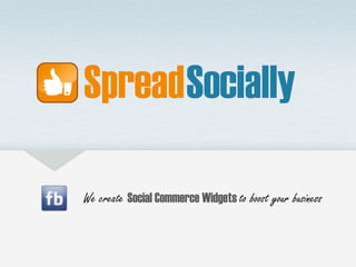 We create Social Commerce Widgets to boost your business
 