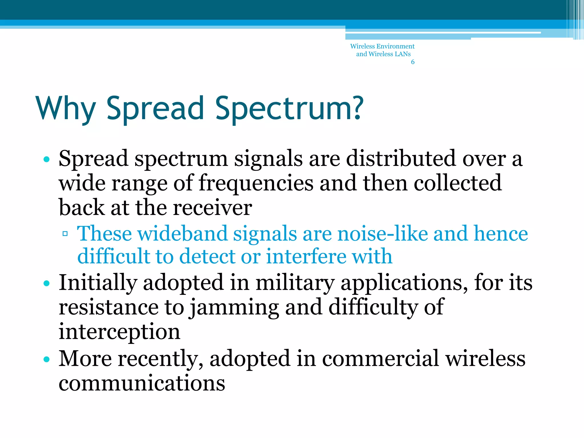 Spread spectrum | PPTX