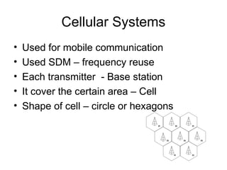 Comprehensive Overview of Spread Spectrum and Cellular Systems in ...