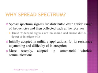 Spread spectrum seminar | PPTX