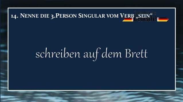 Sprechen Sie Deutsch