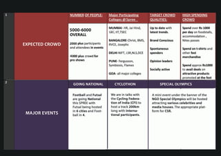 Spree 2013 : Marketing Brochure