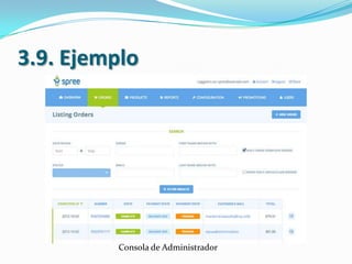 3.9. Ejemplo

Consola de Administrador

 