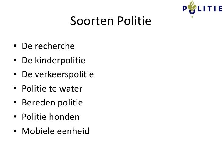 Spreekbeurt romy politie