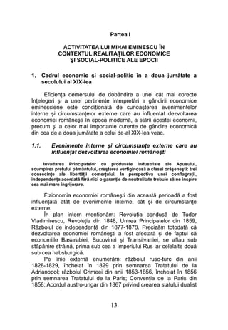 Spre Eminescu Economistul Mihai Eminescu (copyFREE published book) | PDF