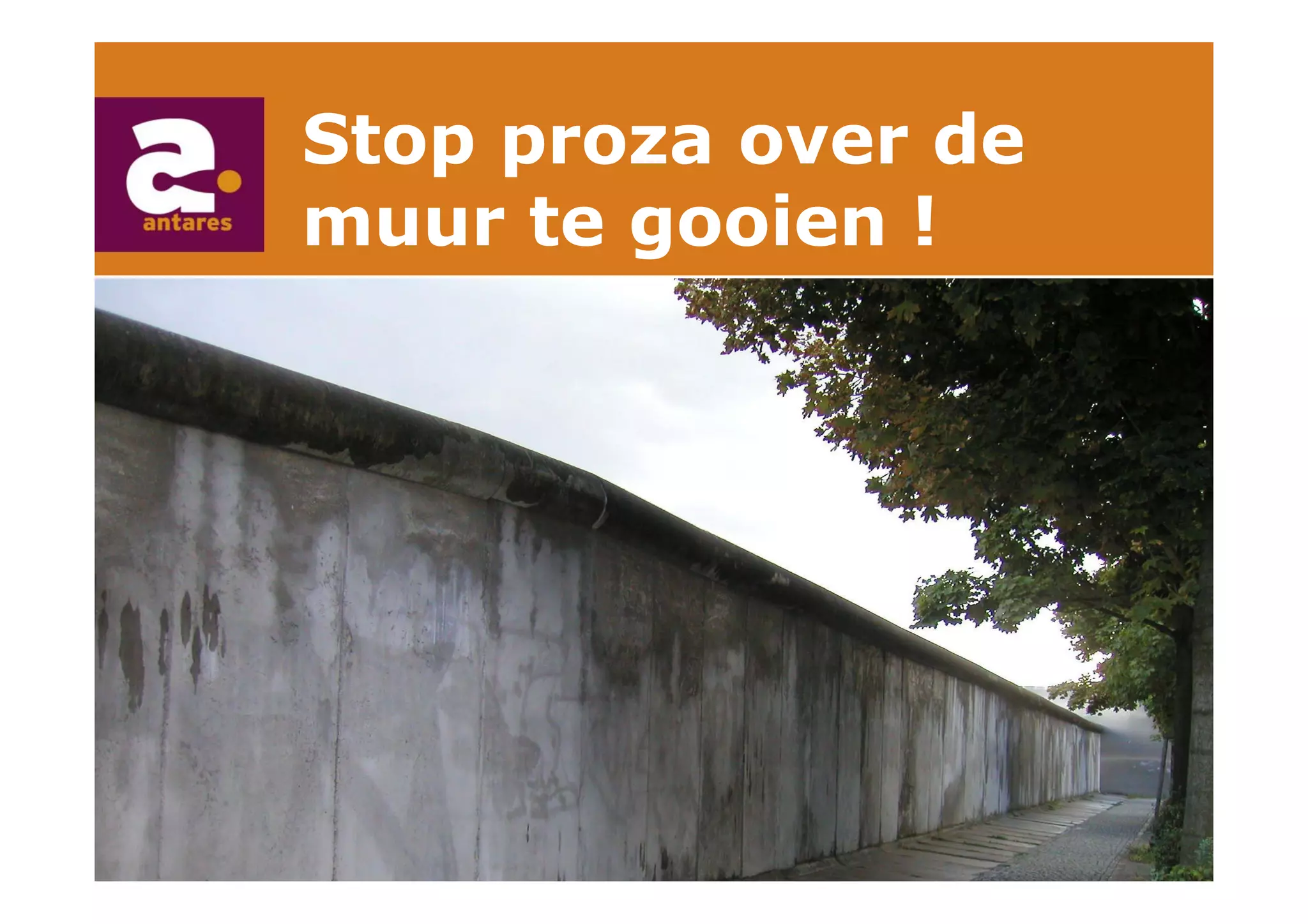 Anton Greve (Antares), Regie van Sourcing