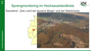 The
Peak
of
Data
Integration
20
23
Sauerland: „Das Land der tausend Berge“ und der Steinbrüche
07.11.2023 3
Hochsauerlandk...