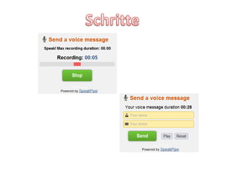 Spricht dein Blog auch?