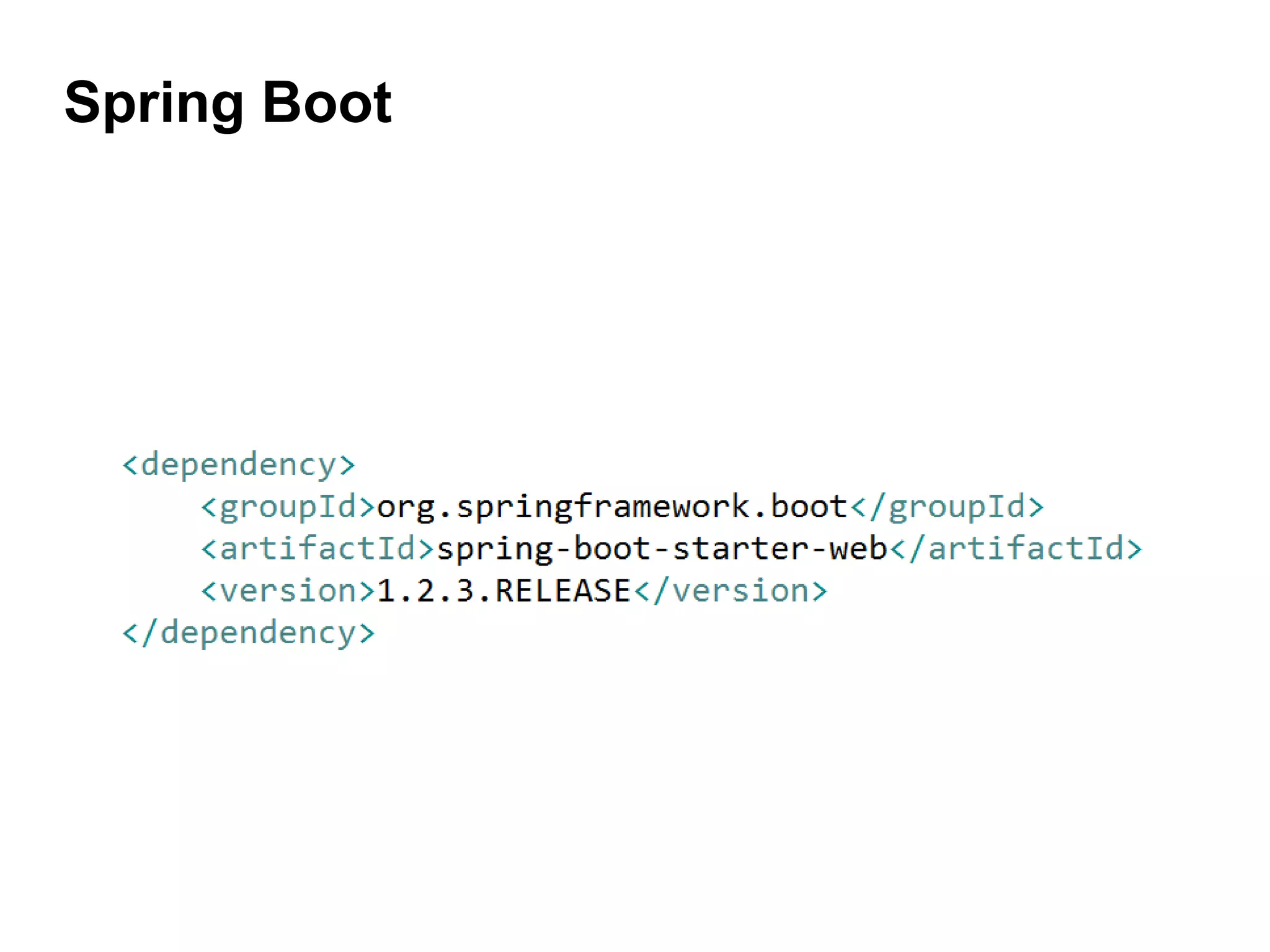 Spring Boot
 