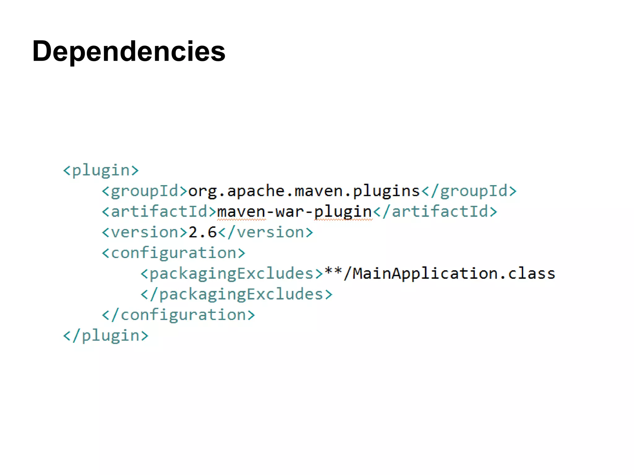 Dependencies
 