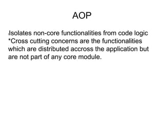 public class Employee {
int id;
String name;
public Employee(int id, String name)
{
this.id=id;
this.name=name;
}
public void work()
{
System.out.println(“Employee:”+ name+” is
working”);
}
}
Simple Employee Class
 