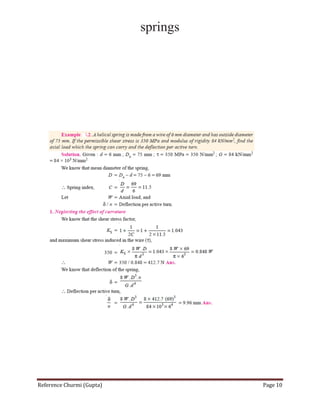 springs
Reference Churmi (Gupta) Page 10
 