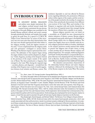 Spring-2024-Priesthoods of Augustus Yale Historical Review