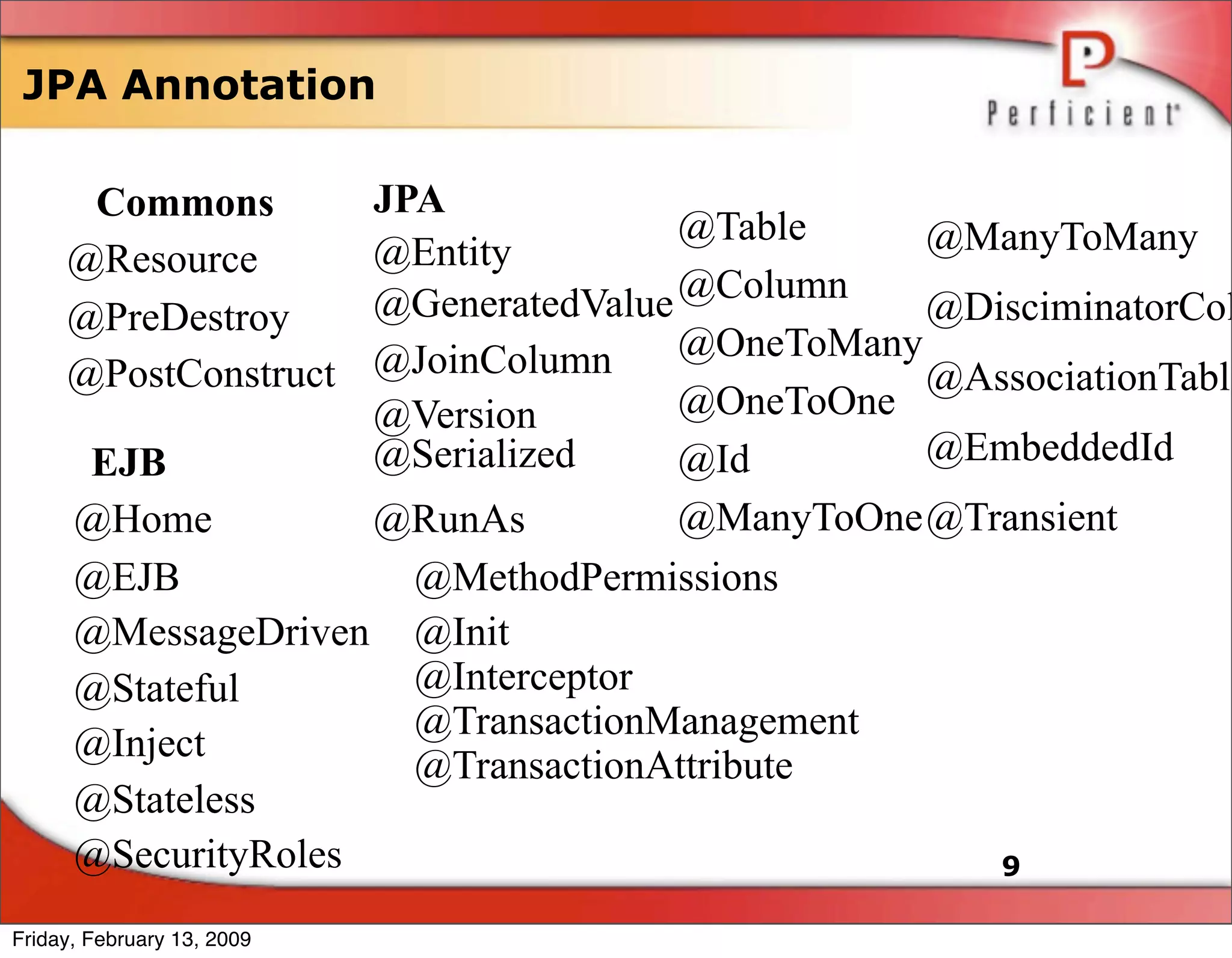 Spring 3 Annotated Development