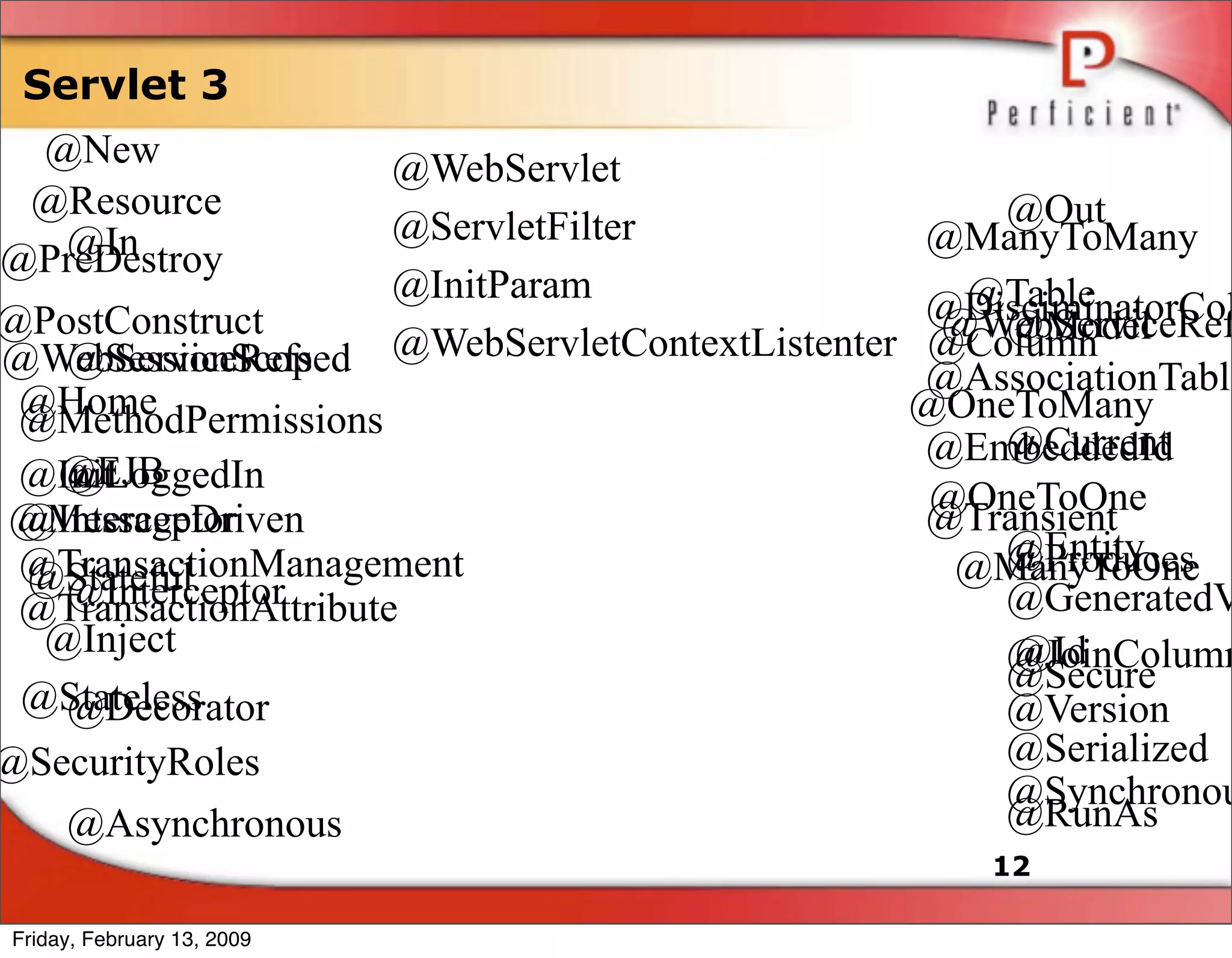 Spring 3 Annotated Development