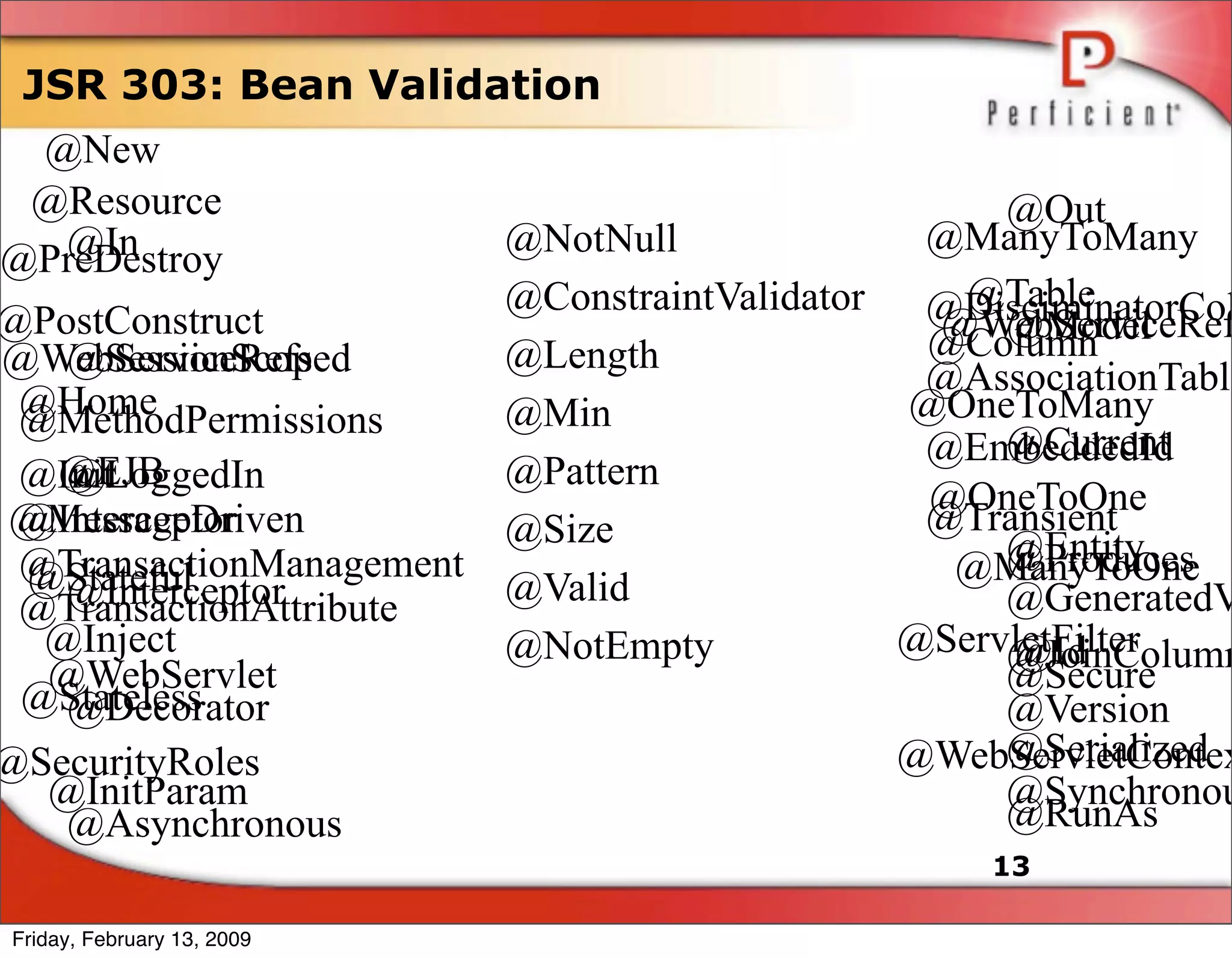 Spring 3 Annotated Development