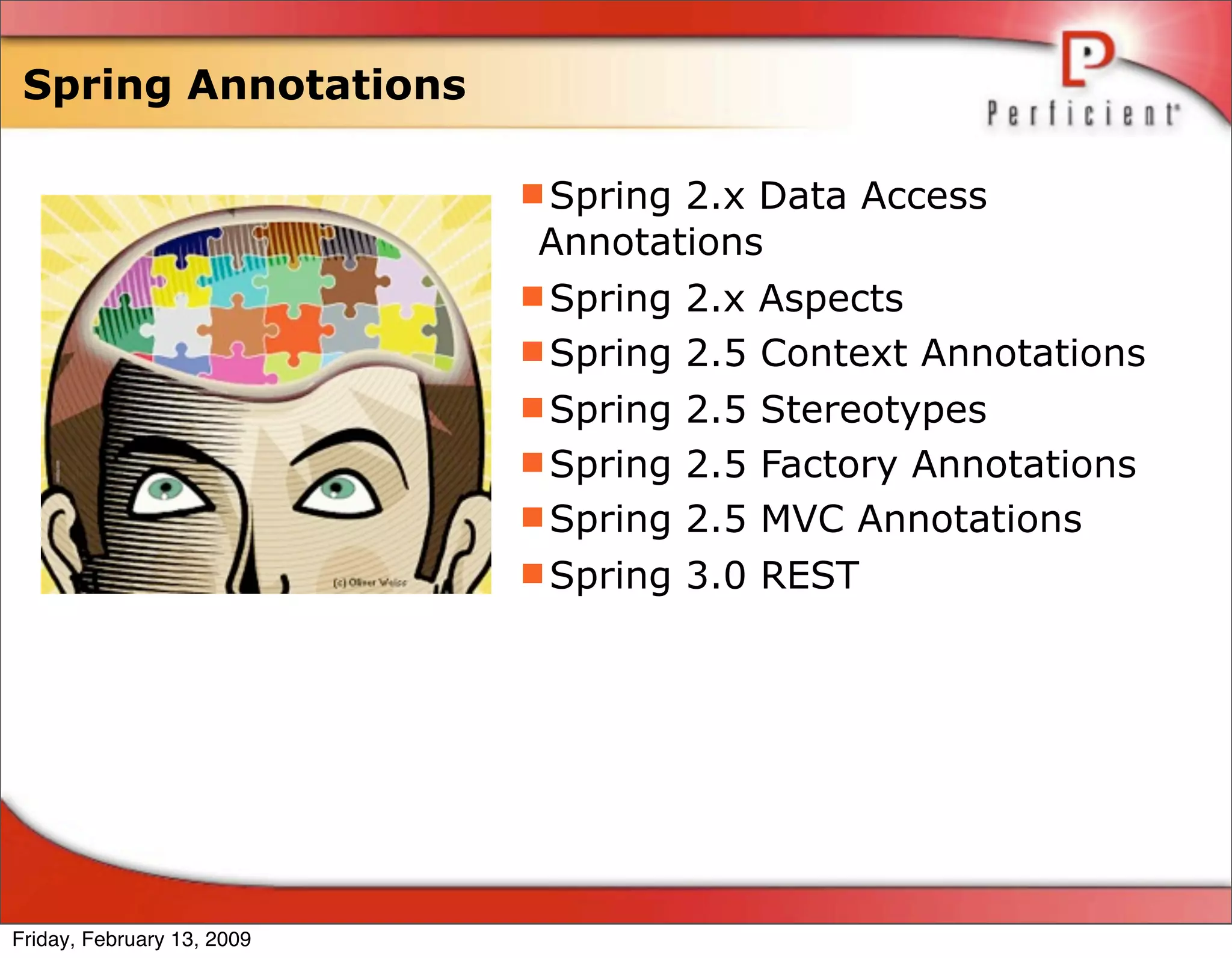 Spring 3 Annotated Development