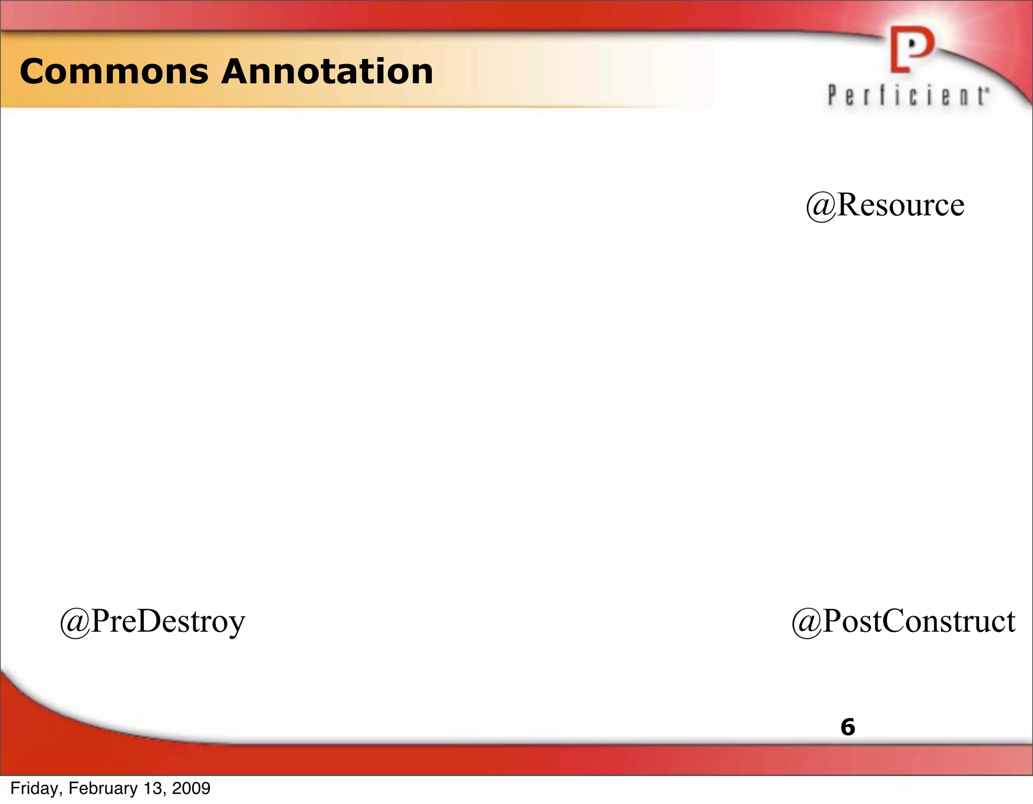 Spring 3 Annotated Development
