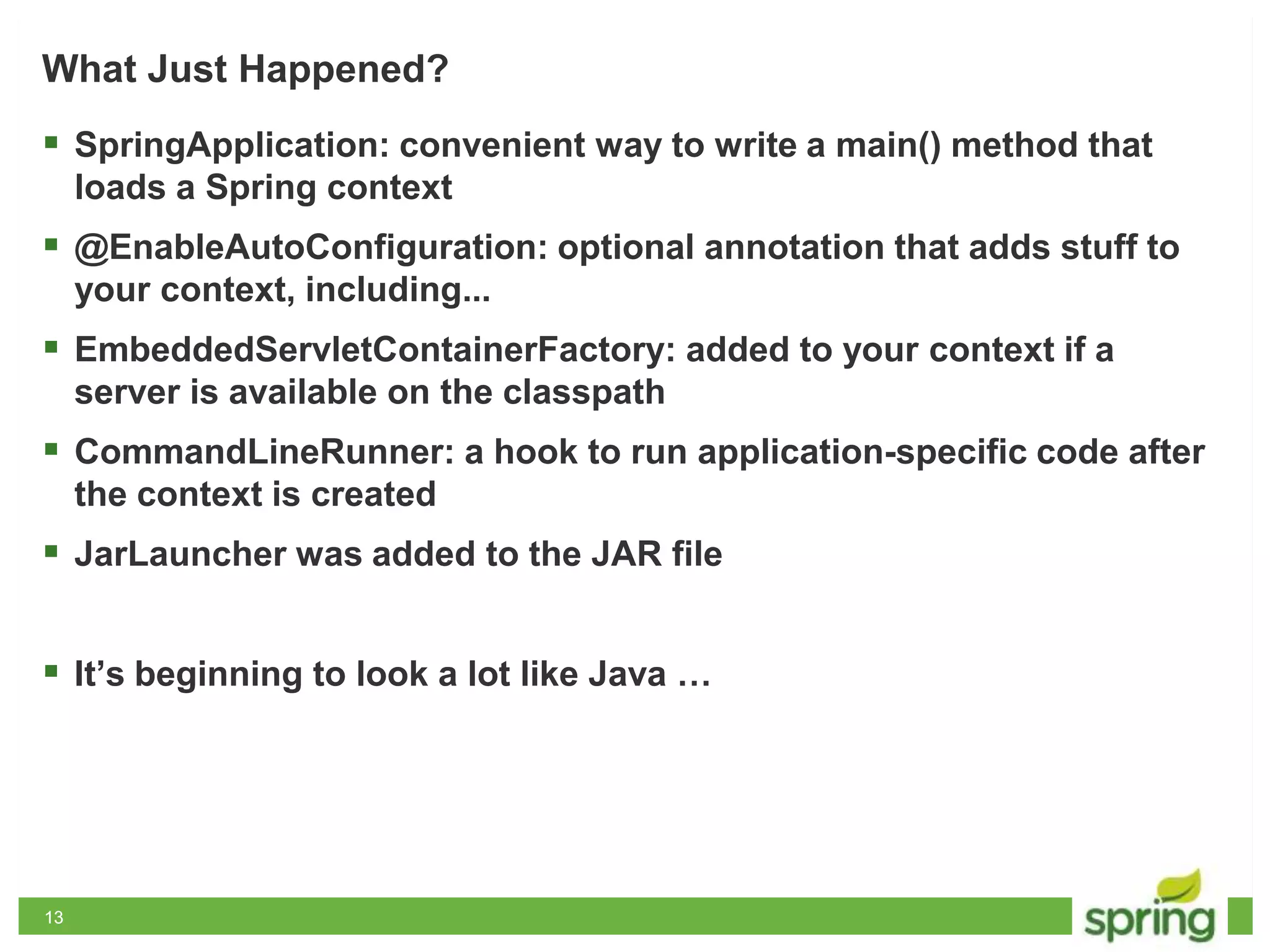 Spring boot | PPT | Free Download