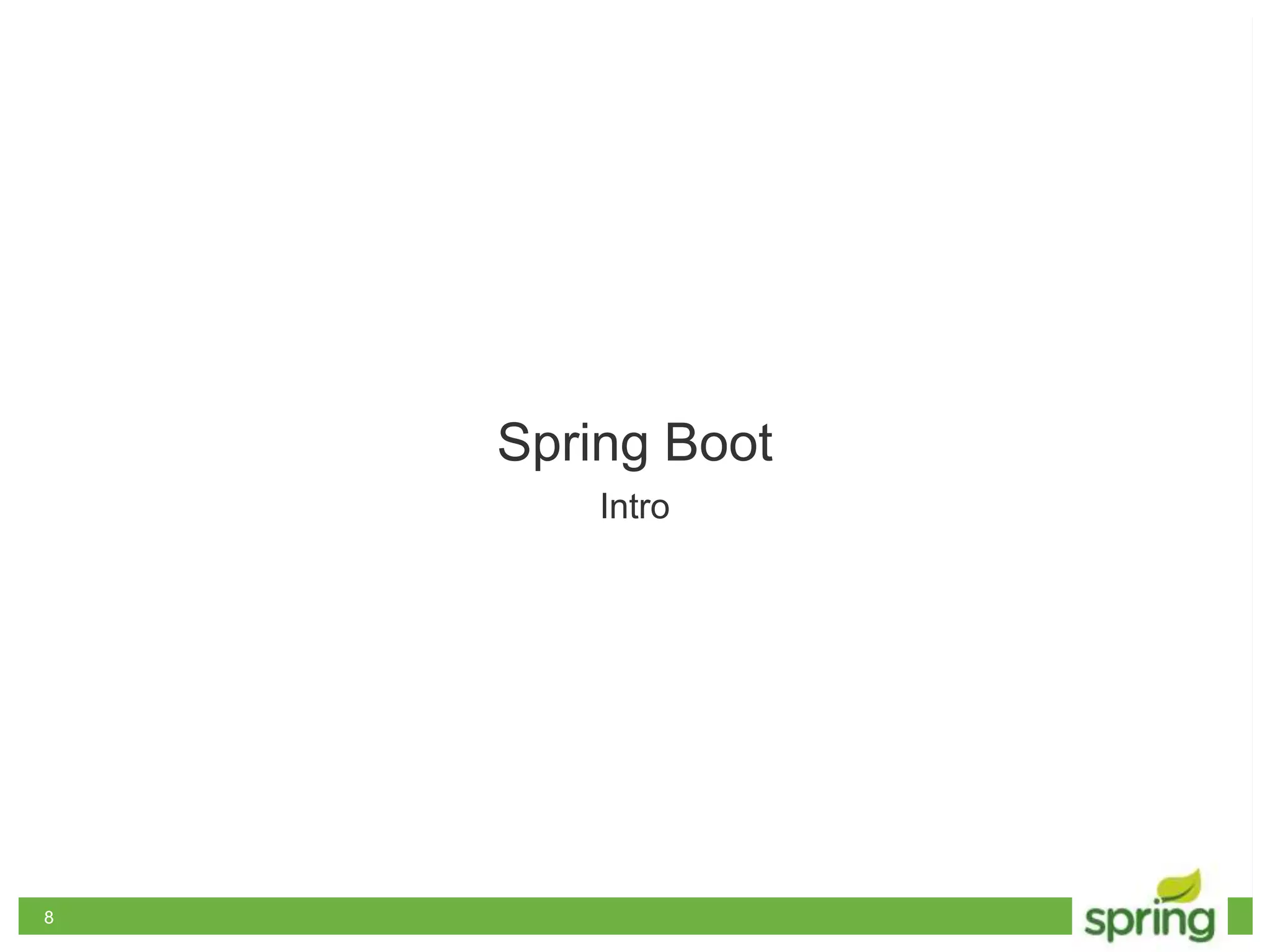 Spring boot | PPT | Free Download