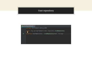 User repository
 