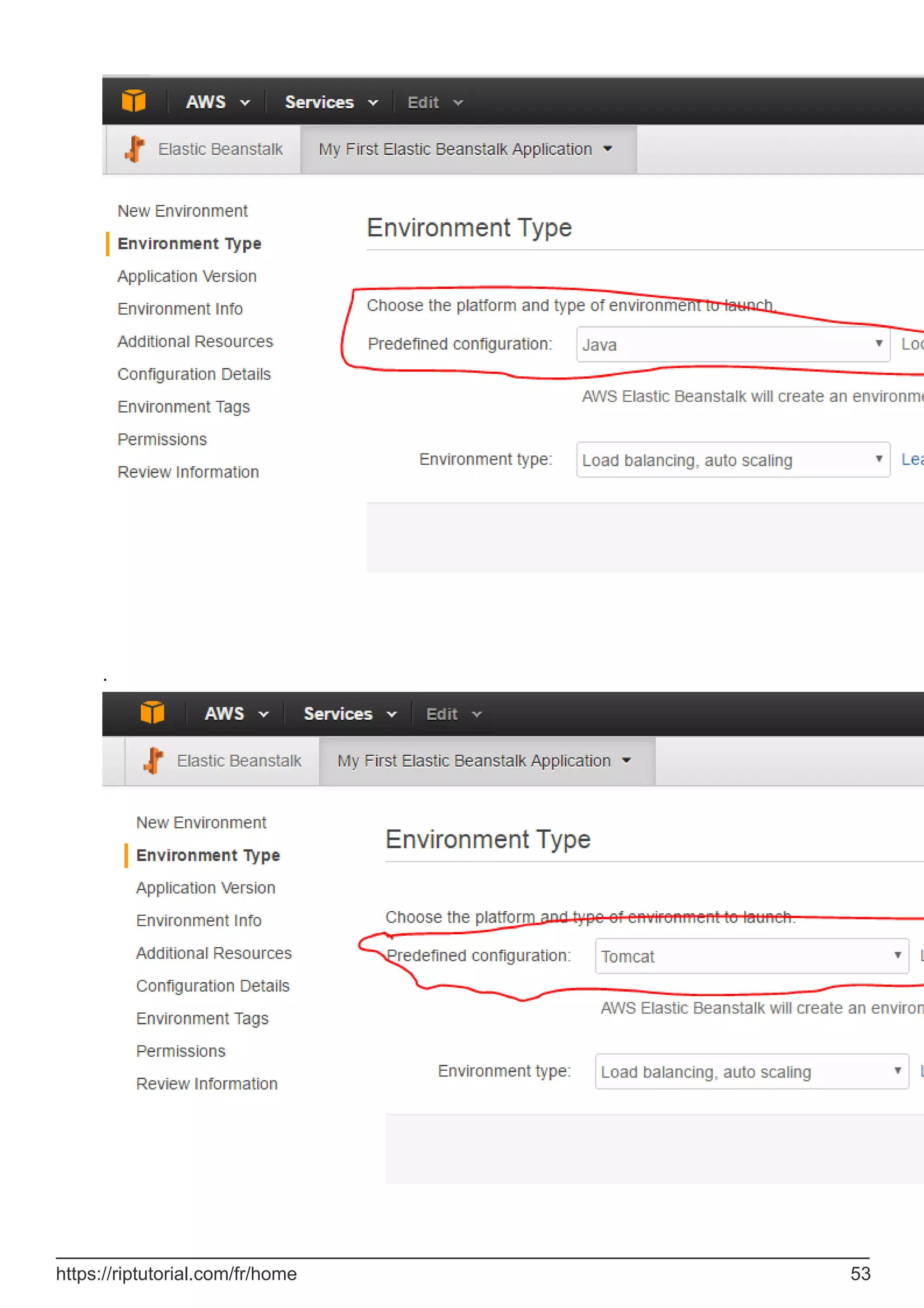 .
https://riptutorial.com/fr/home 53
 