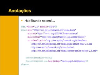 Habilitando no xml ...  