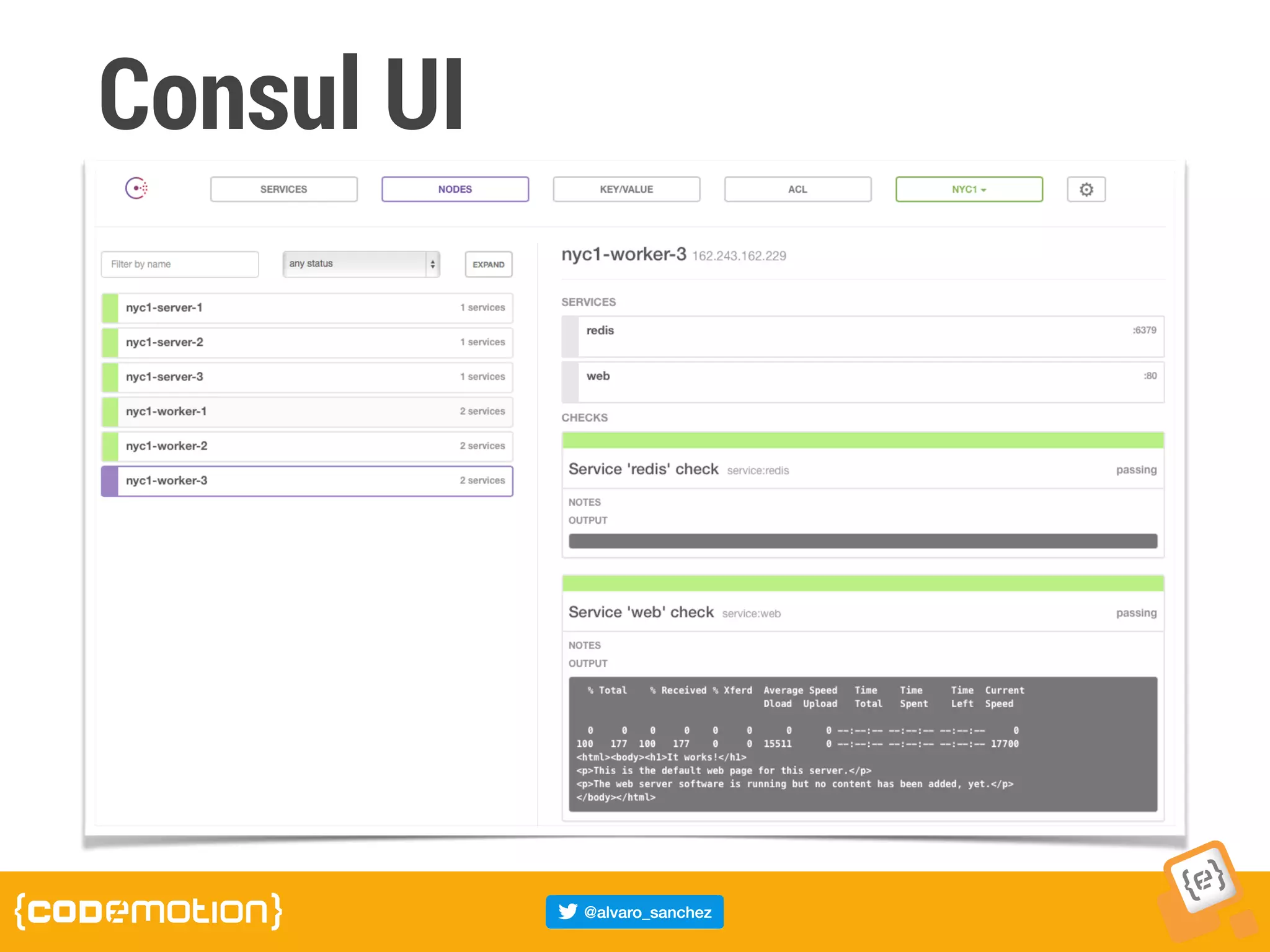 Consul UI
 